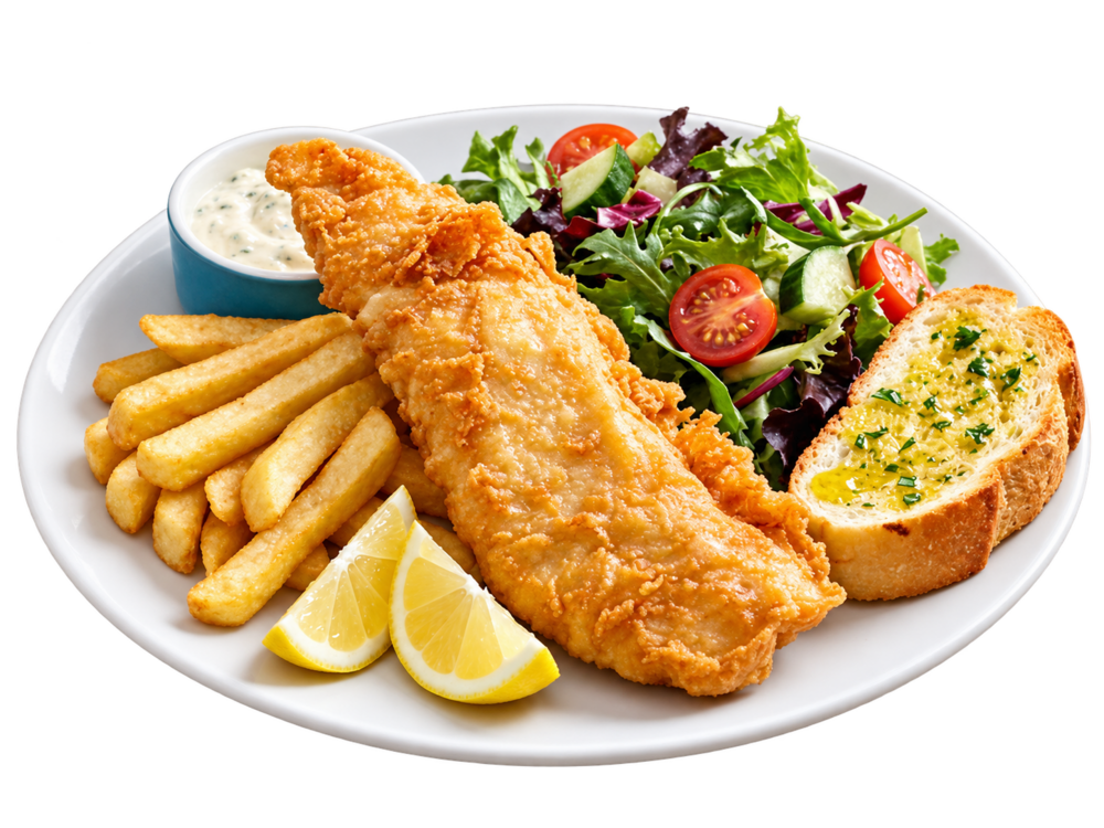 PassionFood fish and chips platter